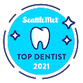 Dr. Nelson was voted a Top Dentist in Seattle in 2021 by SeattleMet Magazine